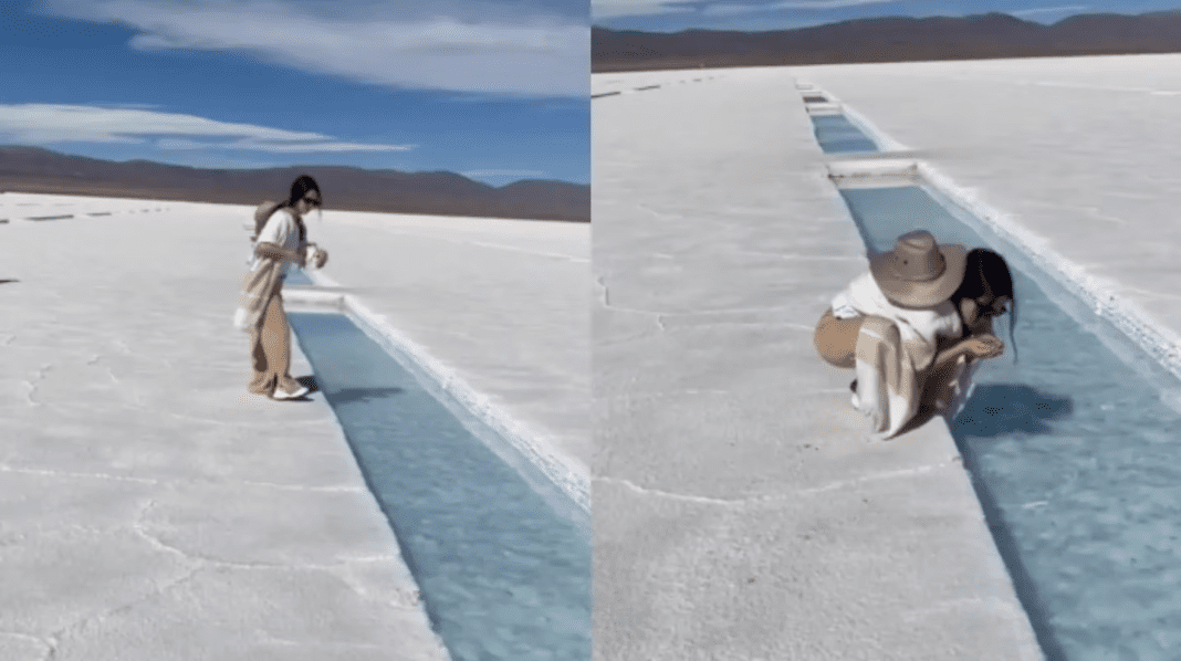 Una joven visitó las Salinas Grandes de Jujuy casi me muero de un pico de presión