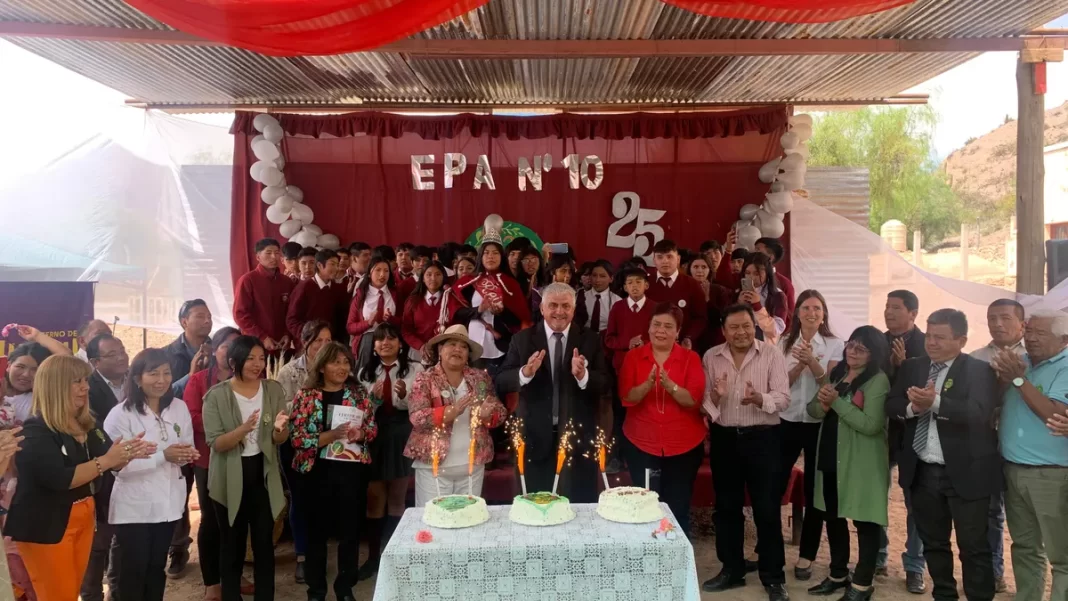 Bodas de Plata de la Escuela Agrotécnica N°10 de Hornillos