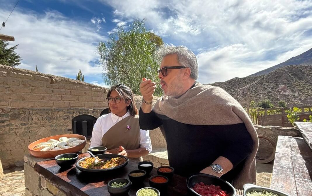 Donato de Santis la alegría de volver a Jujuy: sus colores, su gente, su historia. Su comida !