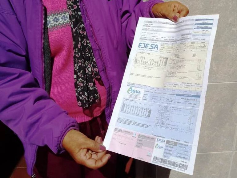 Dónde denunciar a EJESA y Agua Potable por cobros indebidos en las facturas