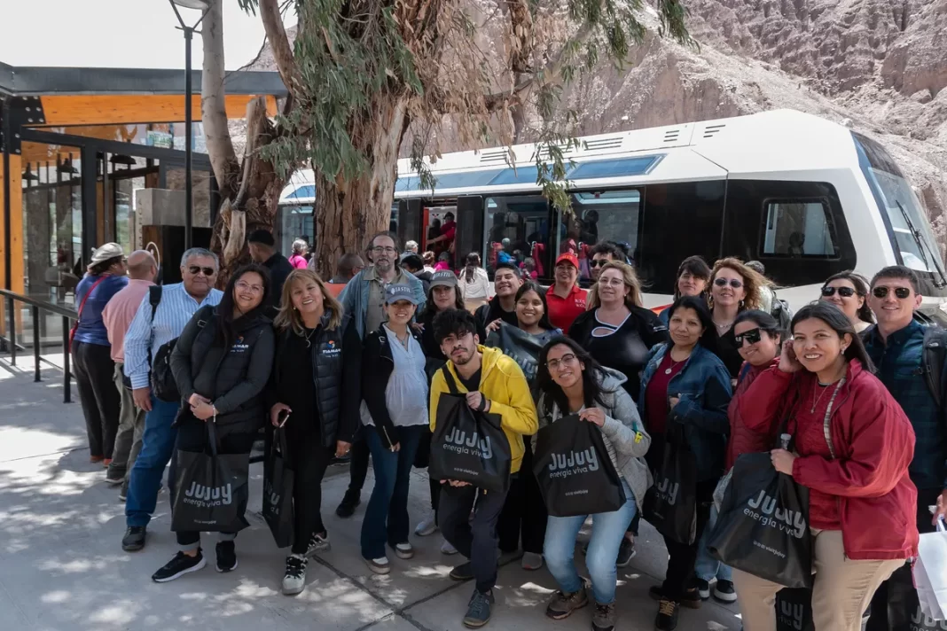 El Tren solar recibió un nuevo Fam Trip INFOTILCARA JUJUY