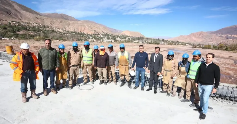 Habilitarán el nuevo puente de Tilcara antes de carnaval