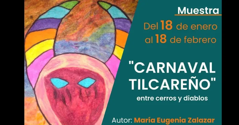 Quedó inaugurada la muestra «Carnaval Tilcareño» entre cerros y diablos