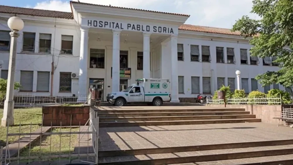 Un hombre fue hospitalizado tras caerse sobre un cuchillo