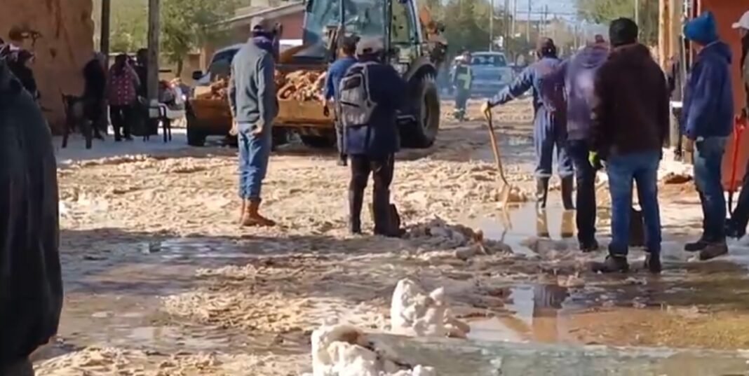 Tragedia sobre tragedia en Abra Pampa: el granizo derribó el techo y pared de dos salones durante un velorio
