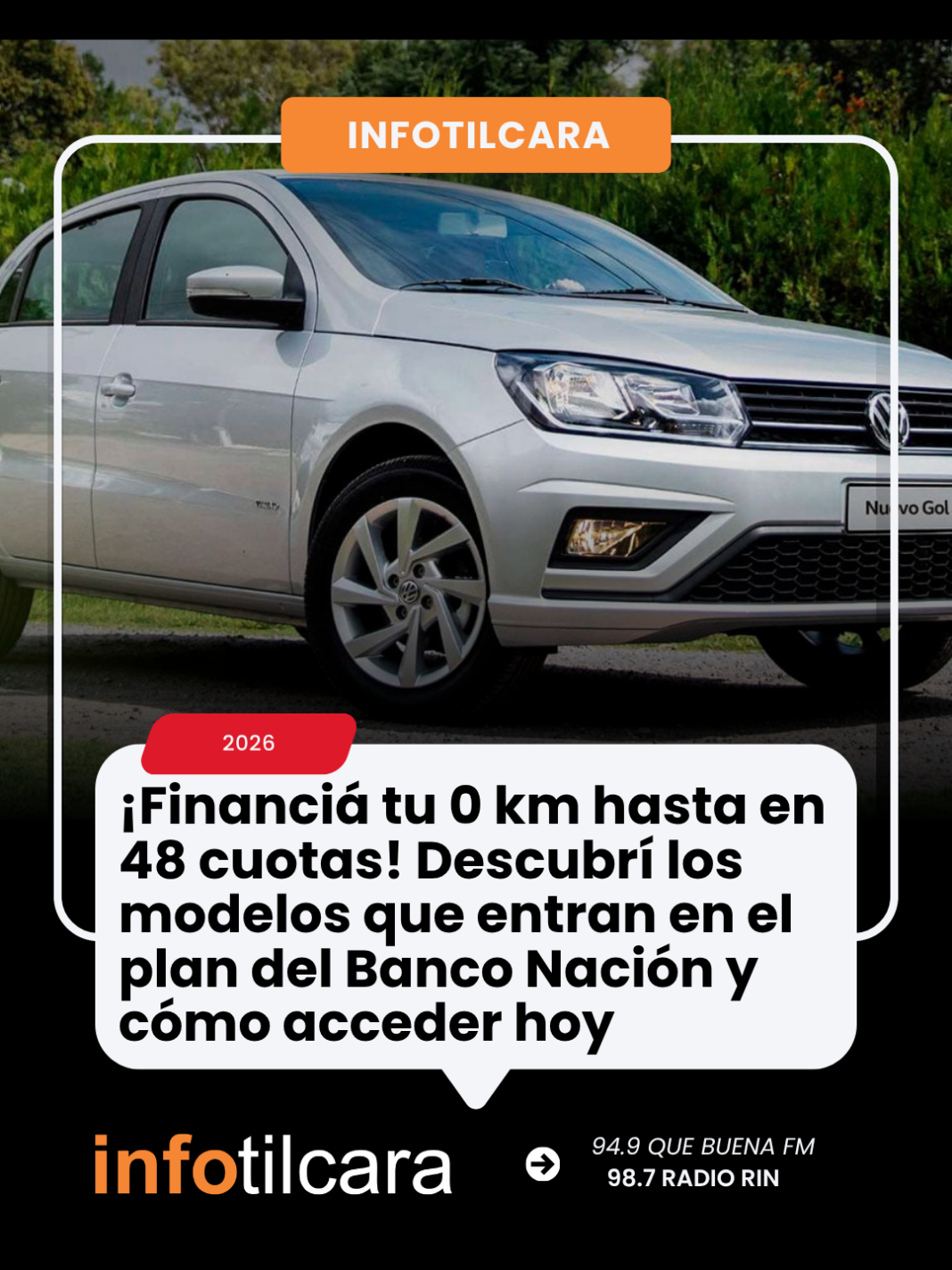 ¡Financiá tu 0 km hasta en 48 cuotas! Descubrí los modelos que entran en el plan del Banco Nación y cómo acceder hoy